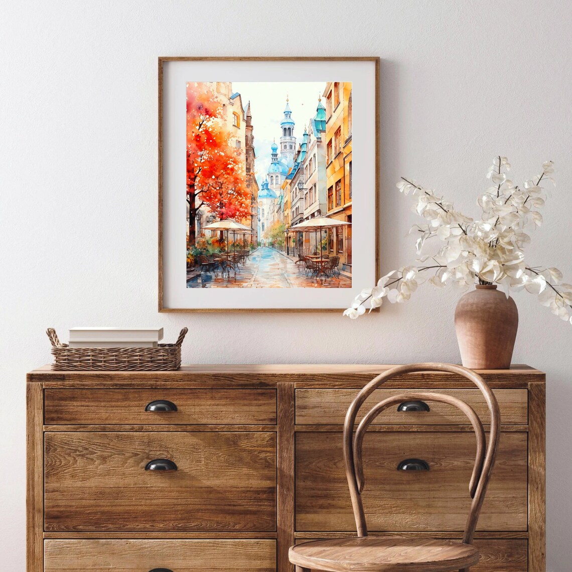 Vienna Vintage Style Travel Poster Art Print - Image 2