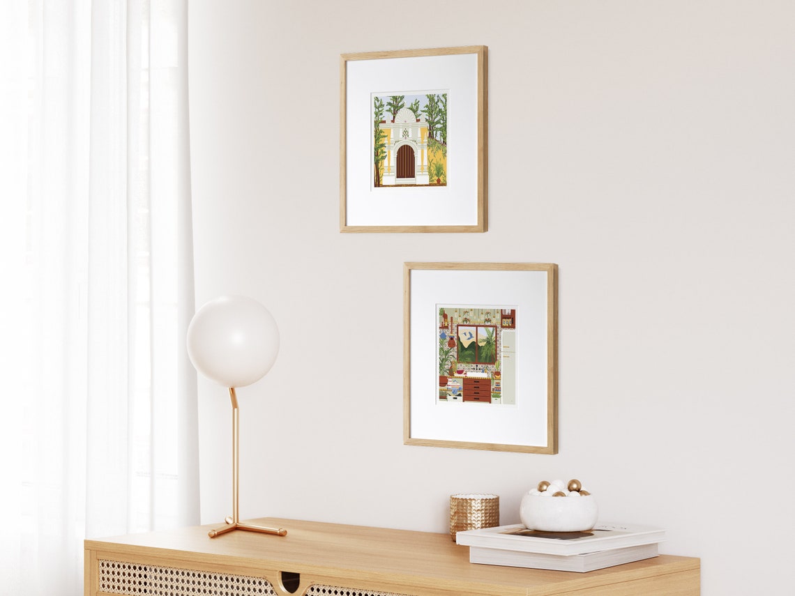 Venezuela Coro Caribbean Latin Art Print - Image 2