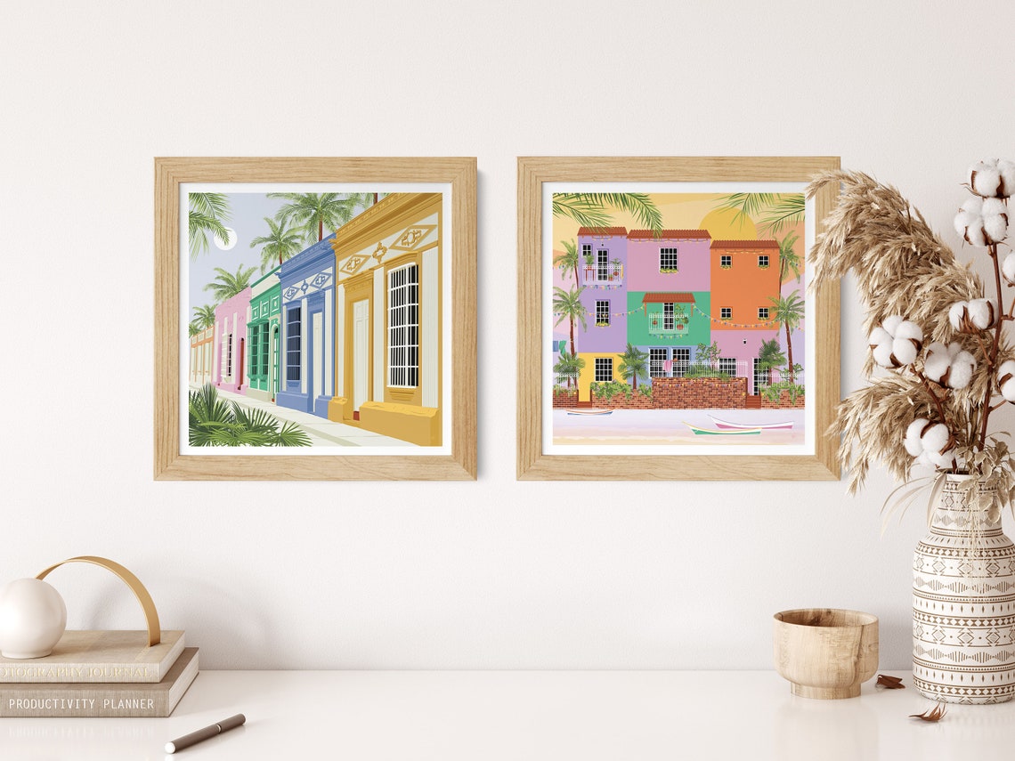 Venezuela Art Print, Maracaibo Caribbean Latin Art - Image 2