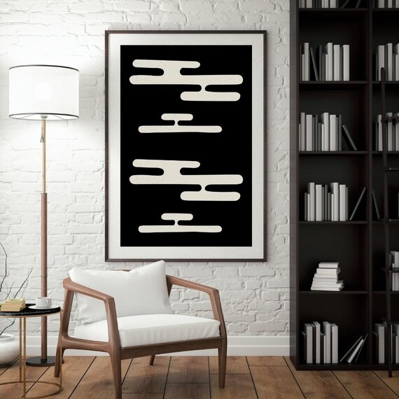 Japandi Wall Art Minimalist Abstract Print