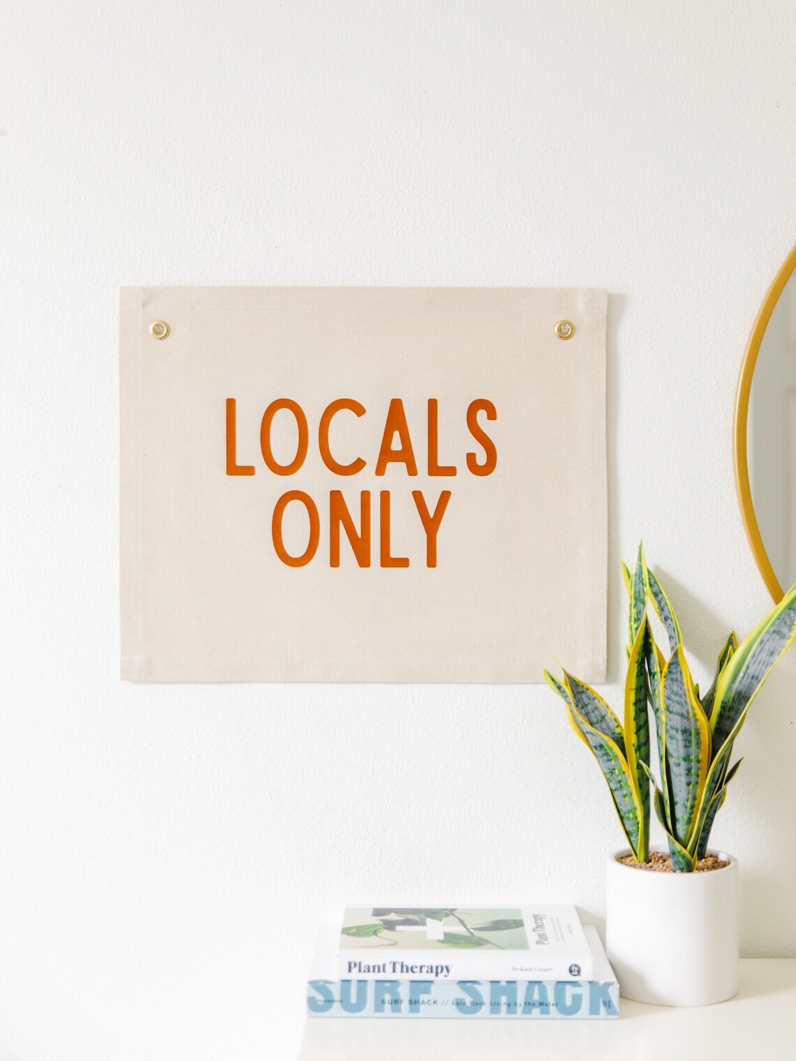 Locals Only Surf Nursery Decor, Boho Beach Art Print - Image 3