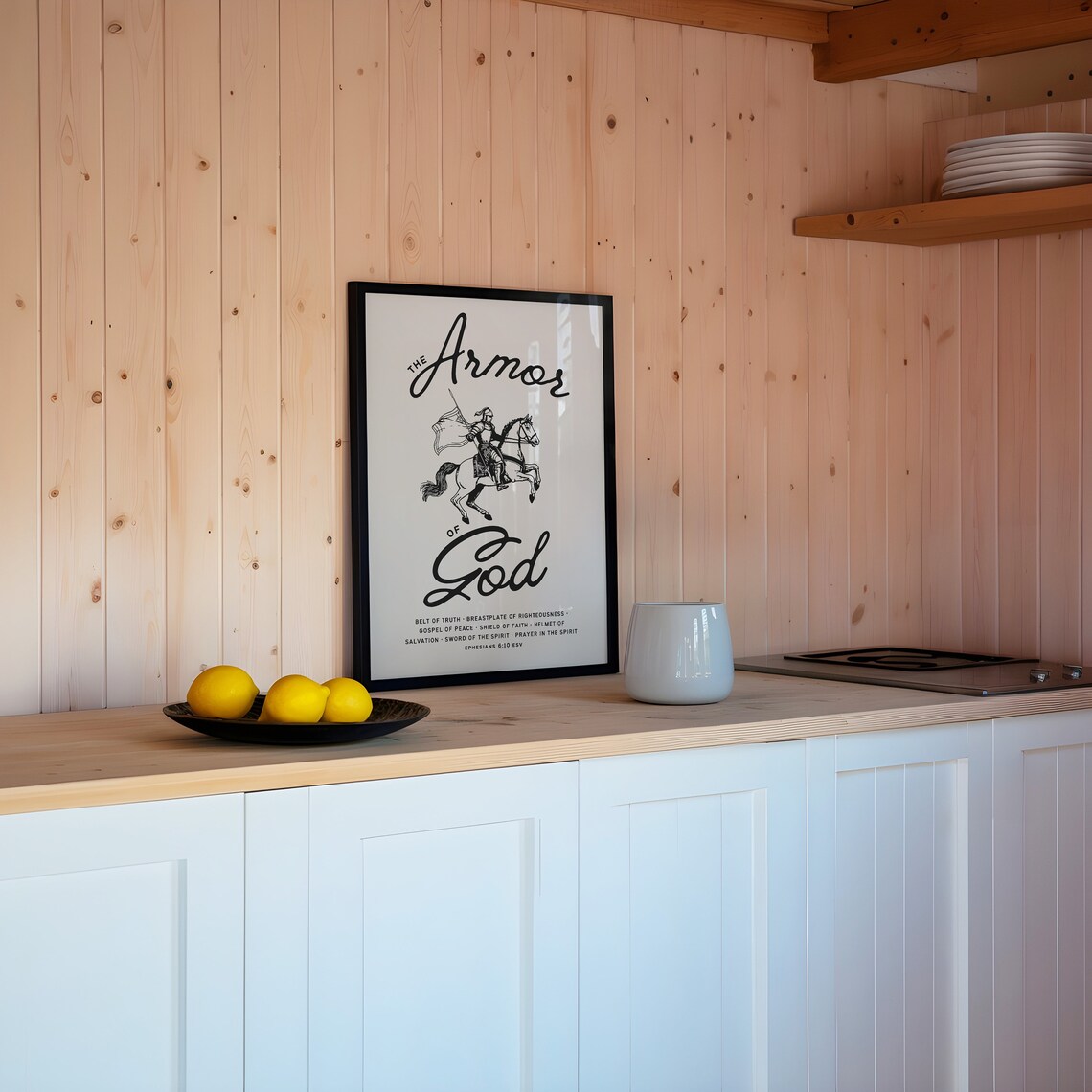 Armor Of God Vintage Christian Scripture Wall Art - Image 3