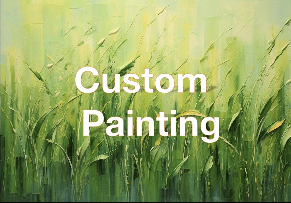 Custom Painting From Photo, Personalized Wall Art