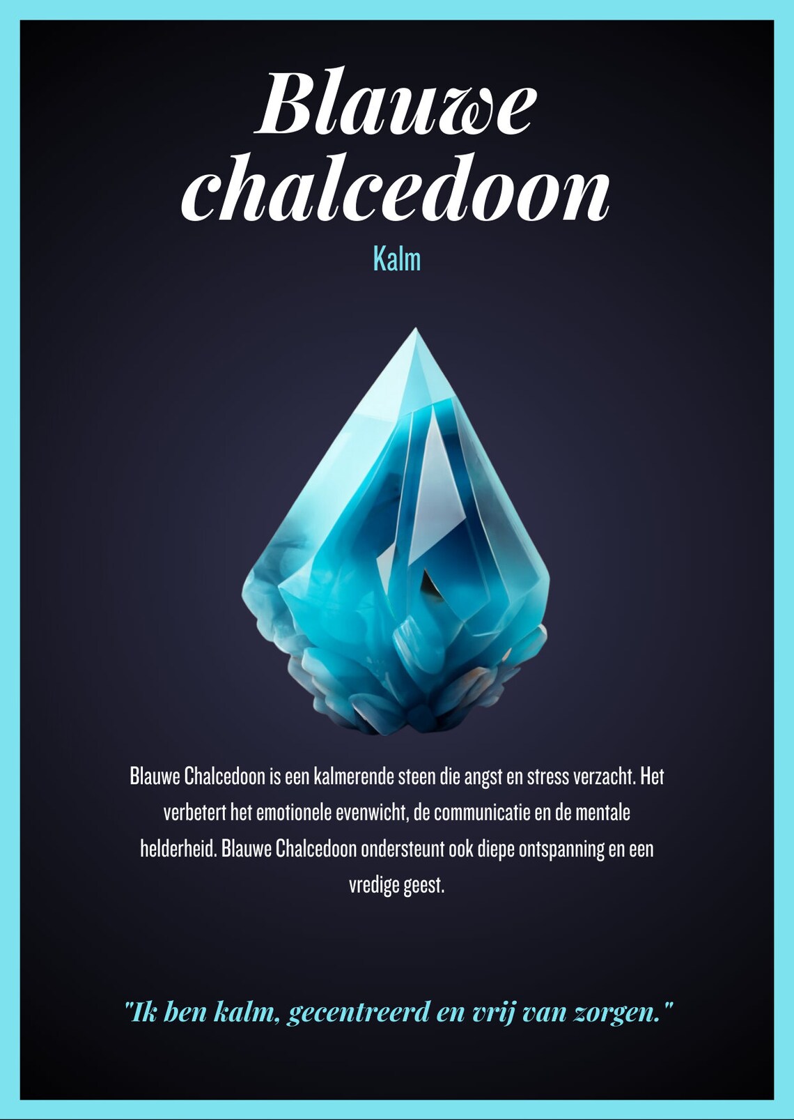 Kristallen Betekeniskaarten, Dutch Crystal Set Print - Image 2