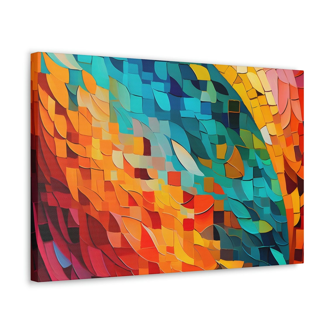 Geometric Abstract, Modern Art Print - Image 3