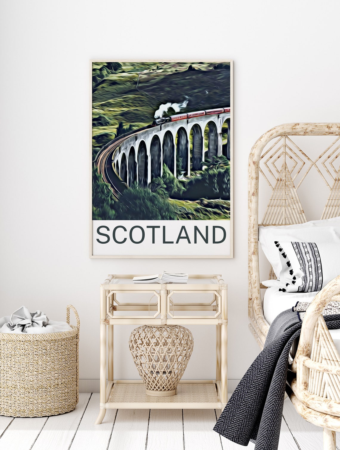 Scotland Travel Print Scotland Wall Art Scotland Poster Scotland Art Print Scotland Wall Decor Scotland Travel Scotland Artwork - Image 2