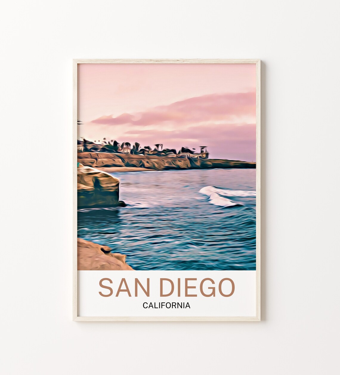 San Diego Print San Diego Art San Diego Wall Art San Diego Art Print San Diego Artwork San Diego Poster San Diego Decor San Diego