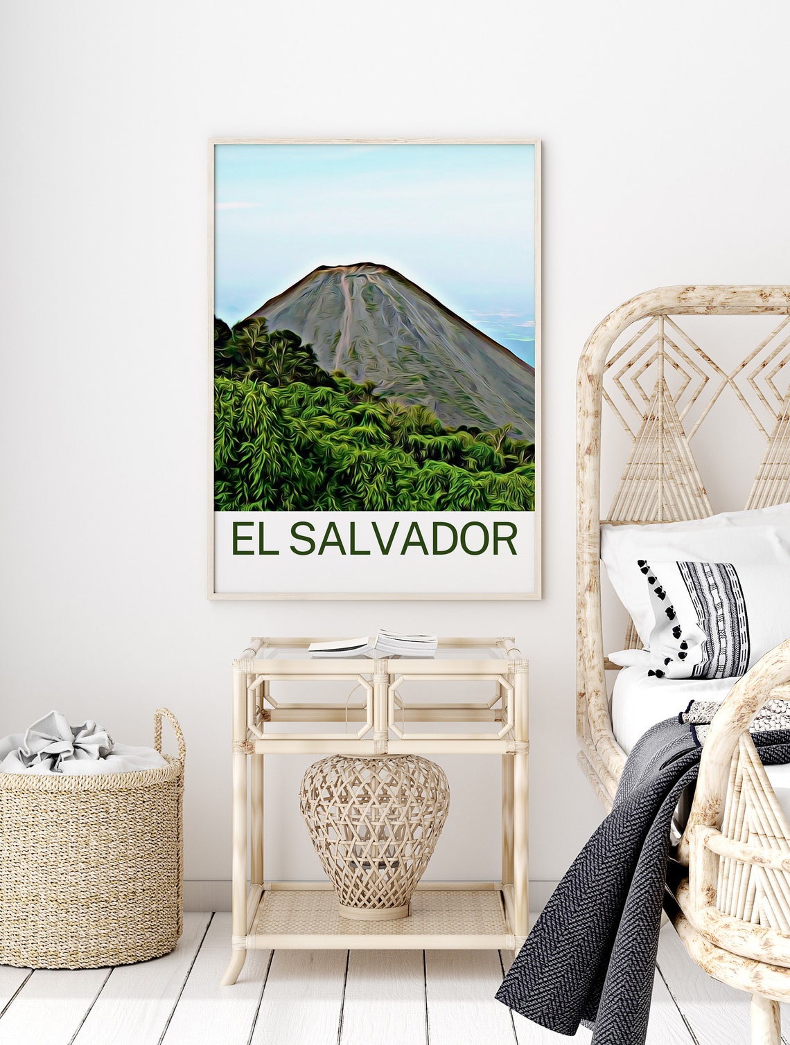 El Salvador Travel Print El Salvador Wall Art El Salvador Poster El Salvador Art Print El Salvador Wall Decor El Salvador Travel - Image 2