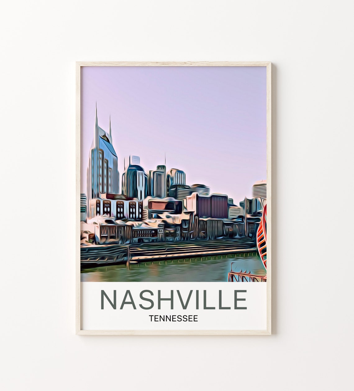 Nashville Print Nashville Art Nashville Wall Art Nashville Art Print Nashville Artwork Nashville Poster Nashville Decor Nashville