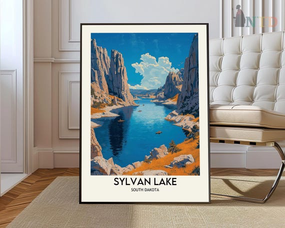 Sylvan Lake Print Sylvan Lake Wall Art Sylvan Lake Poster Sylvan Lake Photo Sylvan Lake South Dakota Custer State Park Sylvan Lake