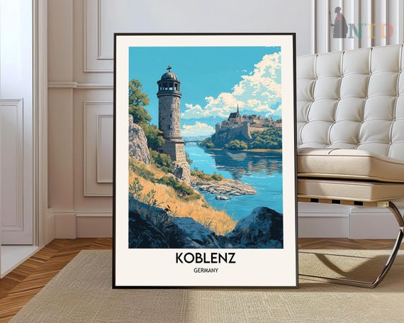 Koblenz Print Wall Art Poster Photo Travel Mexico