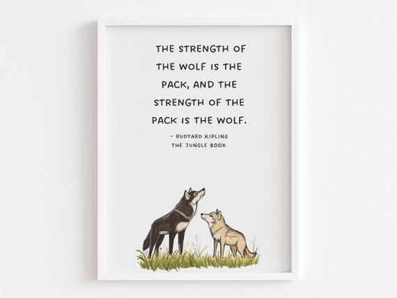 The Law Of The Jungle, Nursery Kids Decor