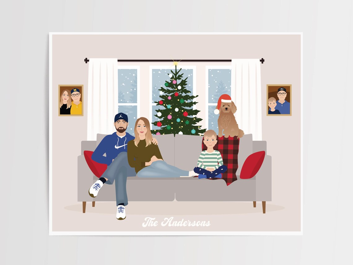 Additional Pet For Custom Family Portrait - Image 5