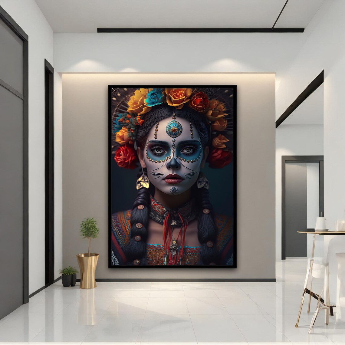 Ethnic Wall Art Ethnic Wall Decor African Wall Art African Print Ethnic Ethnic Painting Print - Image 5