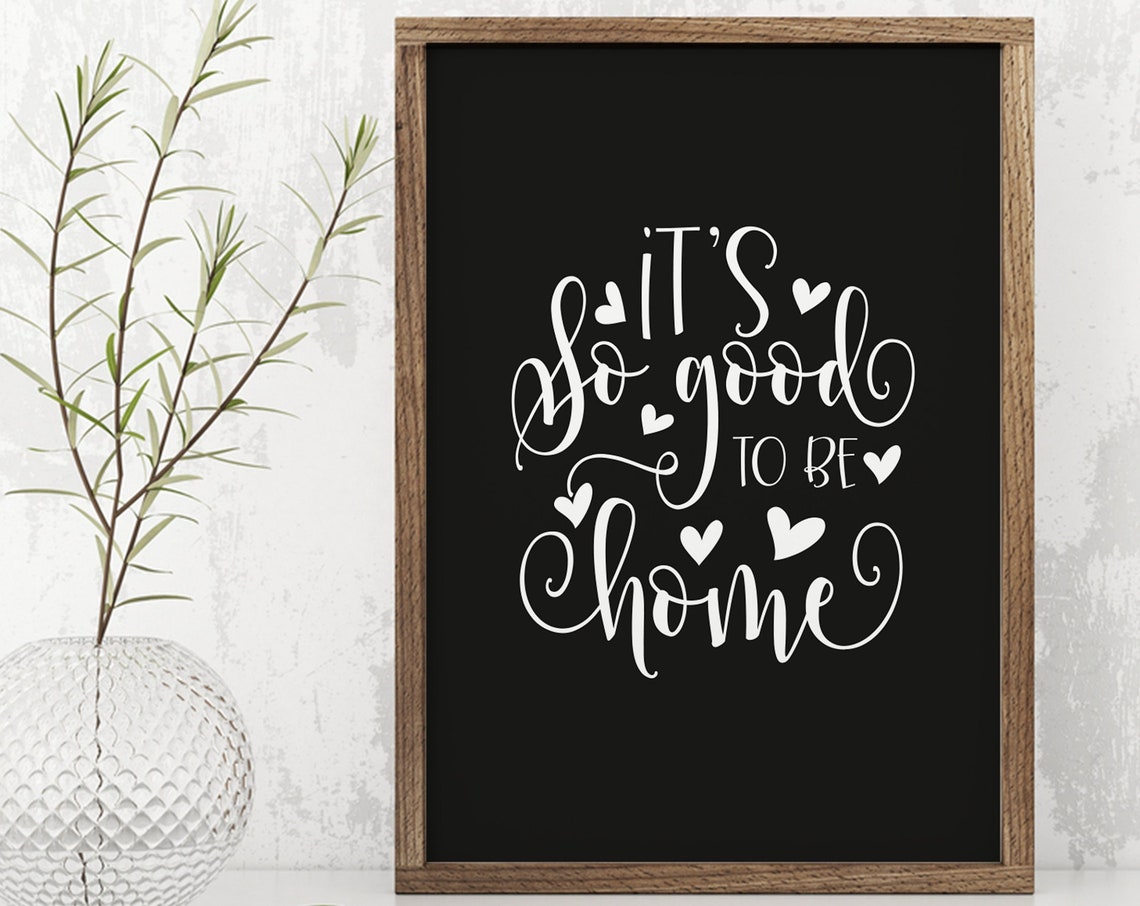 Its So Good To Be Home Sign Housewarming Gift Funny Home Sign Wood Sign Its So Good To Be Home