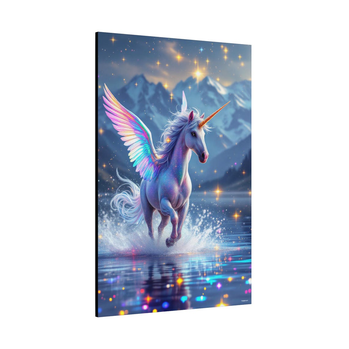 Magical Unicorn Fantasy Art Print - Image 2