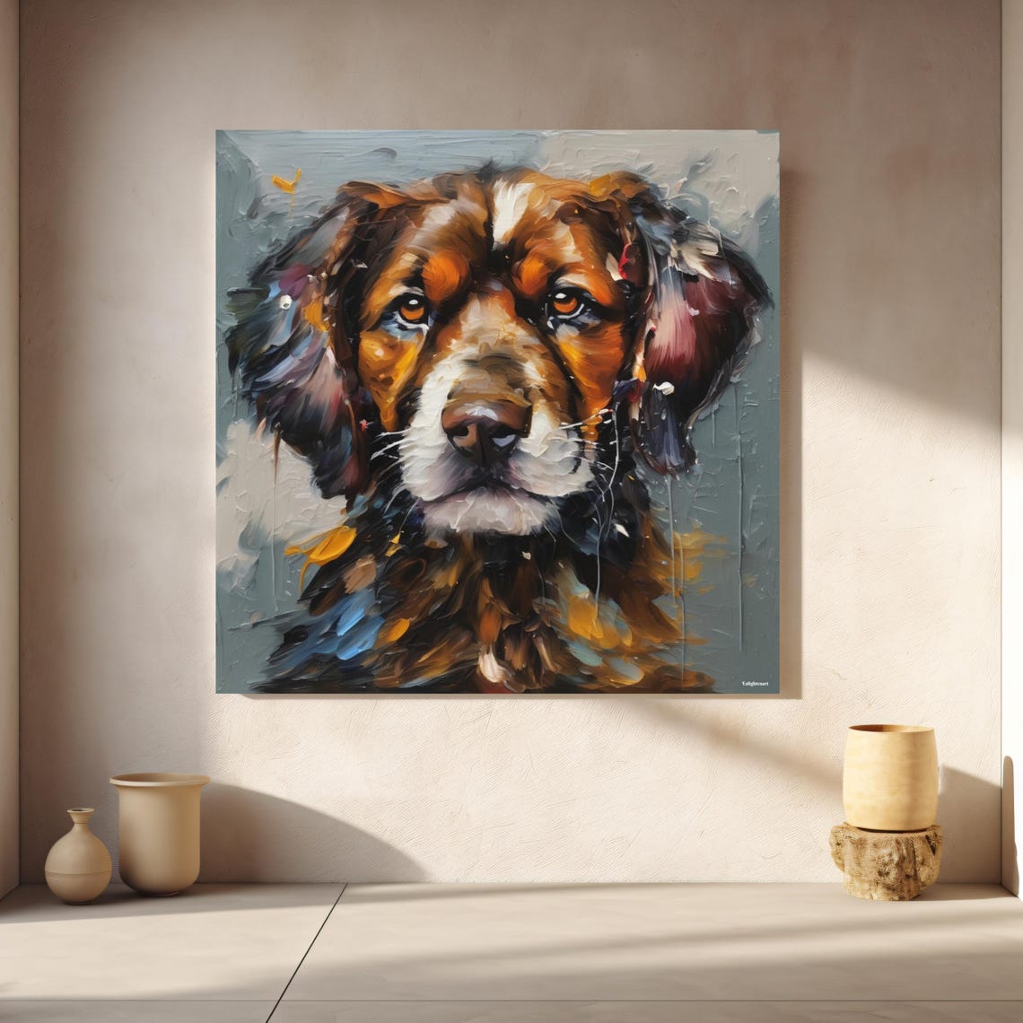 Dog - Minimalist Art Print