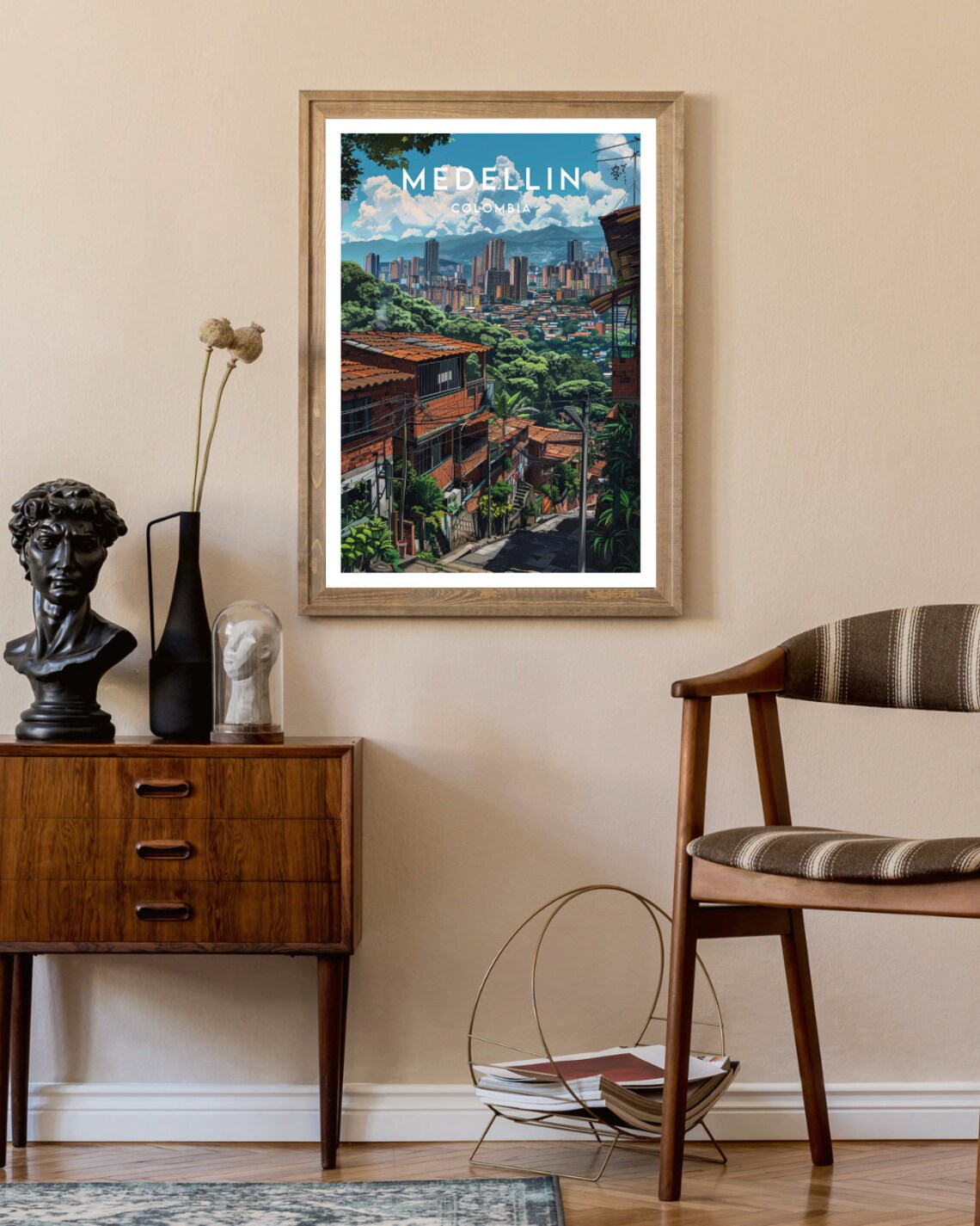 Medellin Travel Poster, Colombia Travel Art Print - Image 2