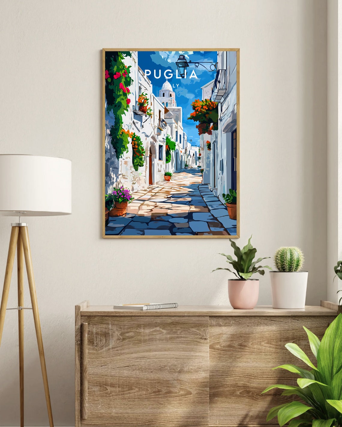 Puglia Travel Print Italy Puglia Poster Italy Poster Travel Wall Art Italy Print Italy Wall Art Europe Puglia Print Italian Print - Image 3