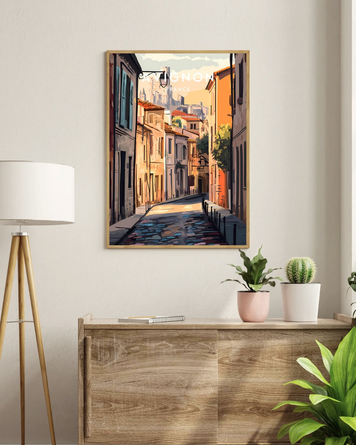 Avignon Travel Print France Avignon Poster France Poster Travel Wall Art France Print France Wall Art Europe Print Avignon Wall Art - Image 3