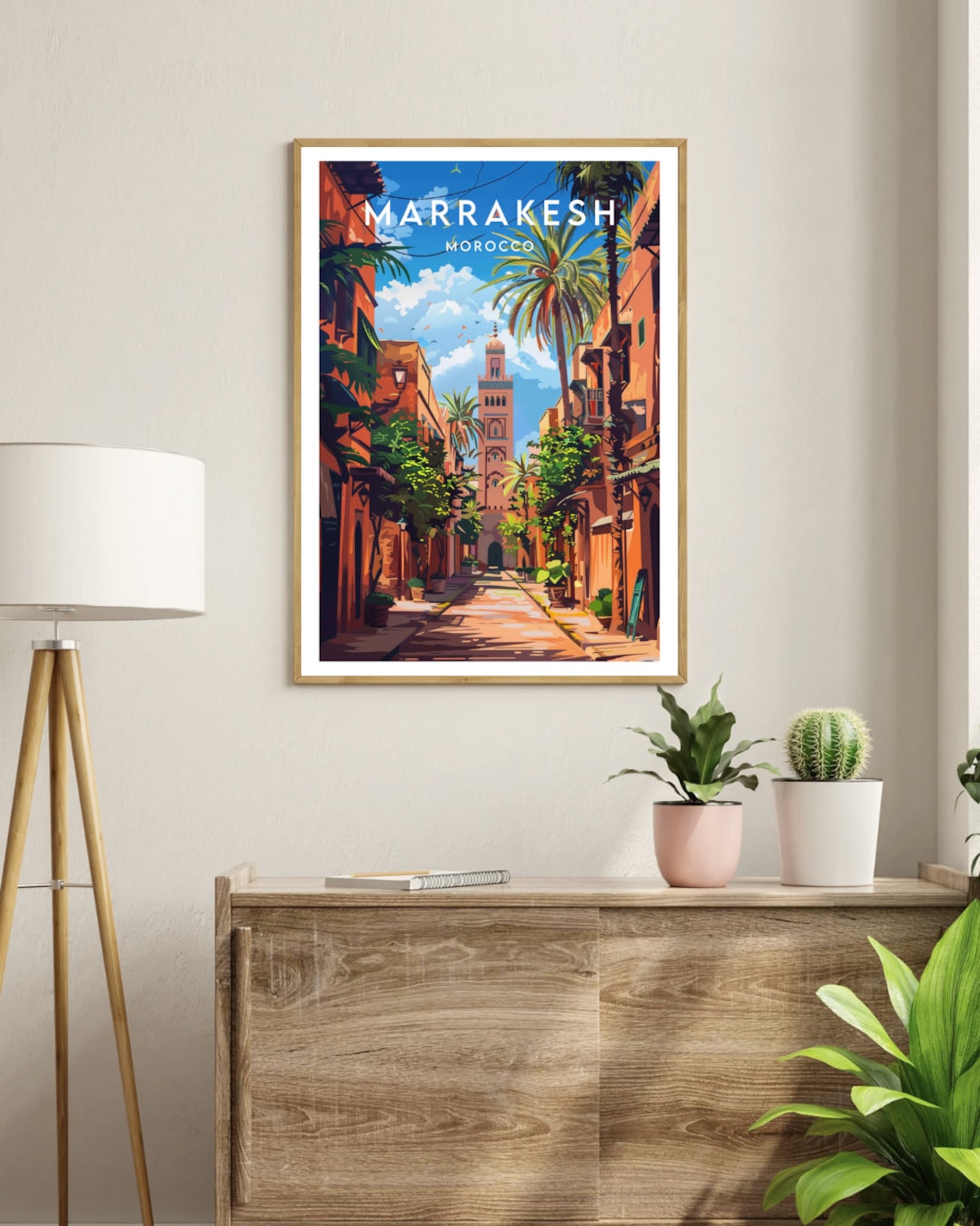 Marrakesh Morocco Travel Wall Art Poster - Image 3