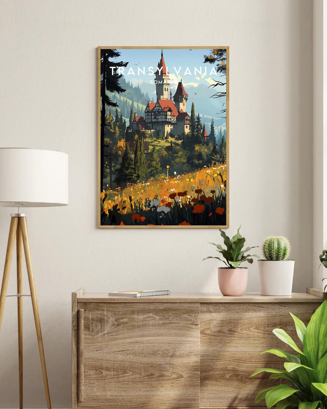 Transylvania Travel Print Romania Transylvania Poster Romania Poster Travel Wall Art Romania Print Romania Art Transylvania Print - Image 3