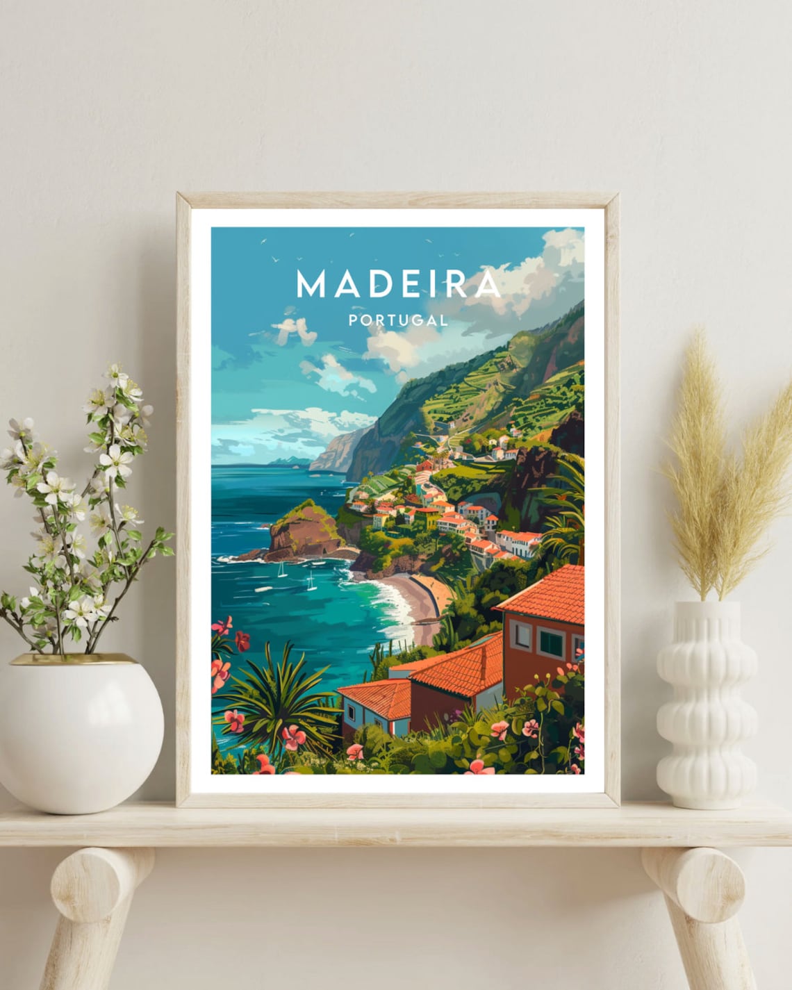 Madeira Portugal Europe Travel Wall Art Poster - Image 4
