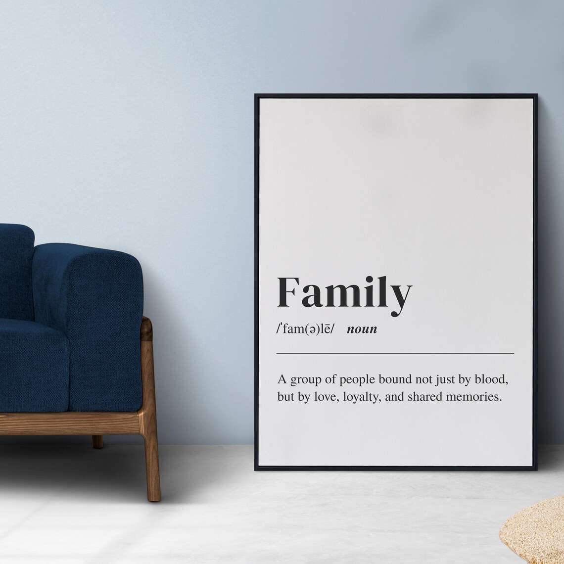 Family Definition, Minimalist Wall Art Print - Image 2