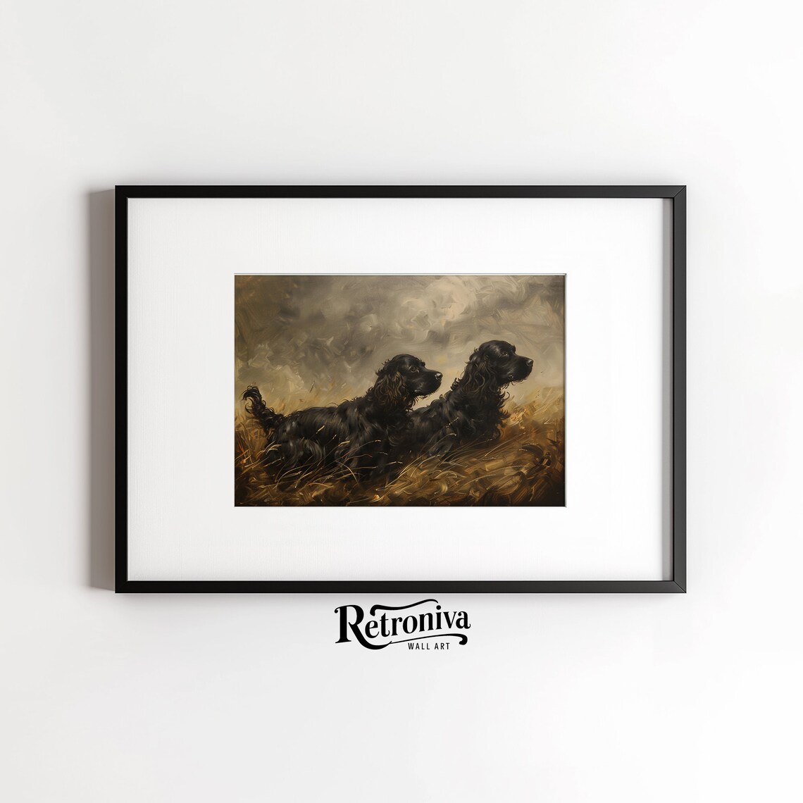 Boykin Spaniels Vintage Portrait, Hunting Dog Art Print - Image 6