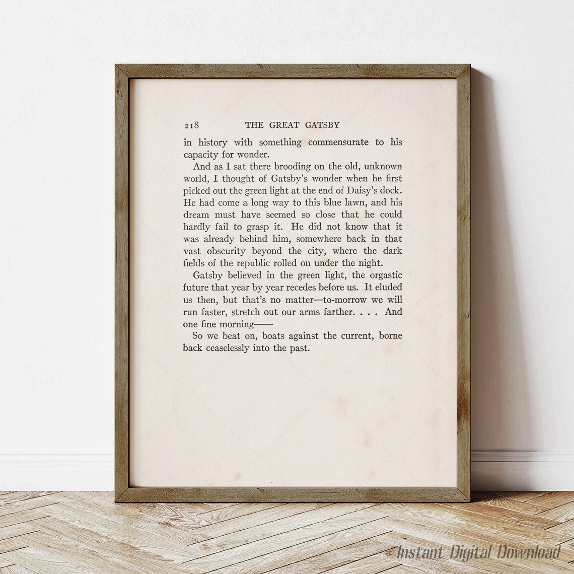 The Great Gatsby, First Edition 1925 Art Print
