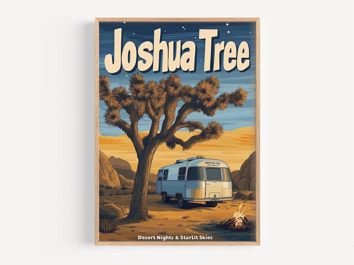 National Park Retro Poster, Vintage Landscape - Image 2