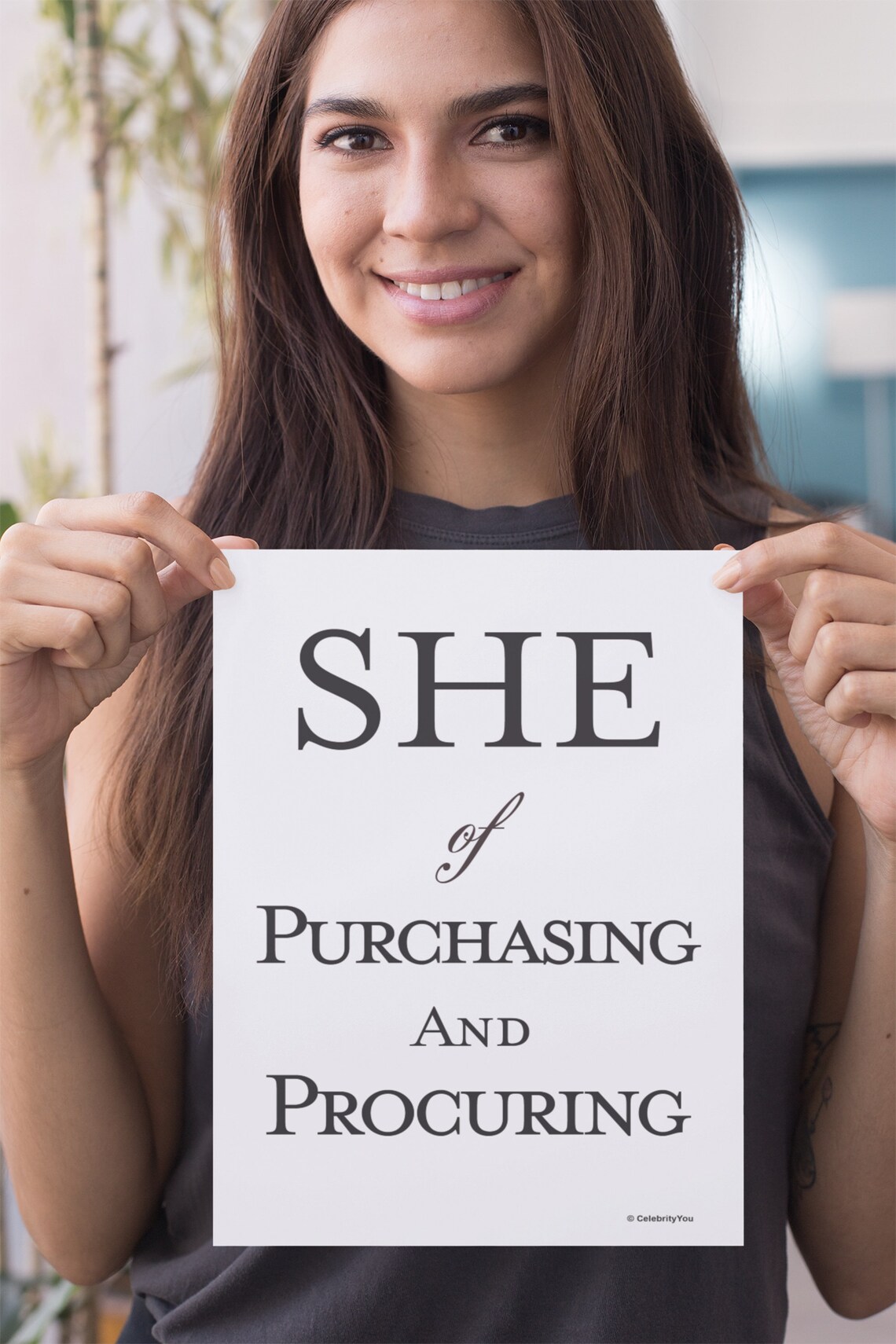 Purchasing Manager Definition Poster, Office Decor - Image 3