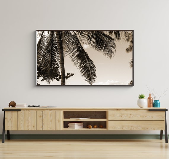 Frame Tv Art Palm Trees Frame Tv Art Art For Frame Tv Tv Art Instant