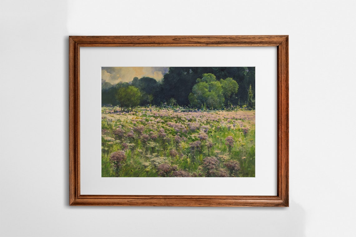 Lake House Wall Art Landscape Paintings Gallery Set Gallery Wall Prints Rustic Country Home Decor Prints - Image 2