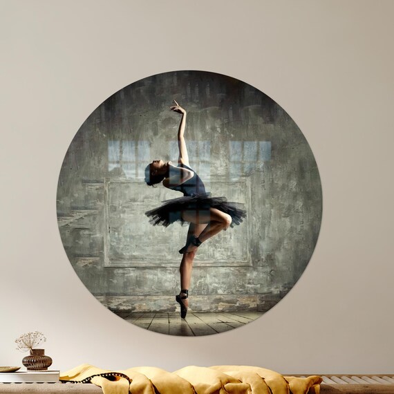 Woman Glass Wall Boho Decor Home Art Modern Girl Room Decoration Ballerina Bridesmaid Gifts