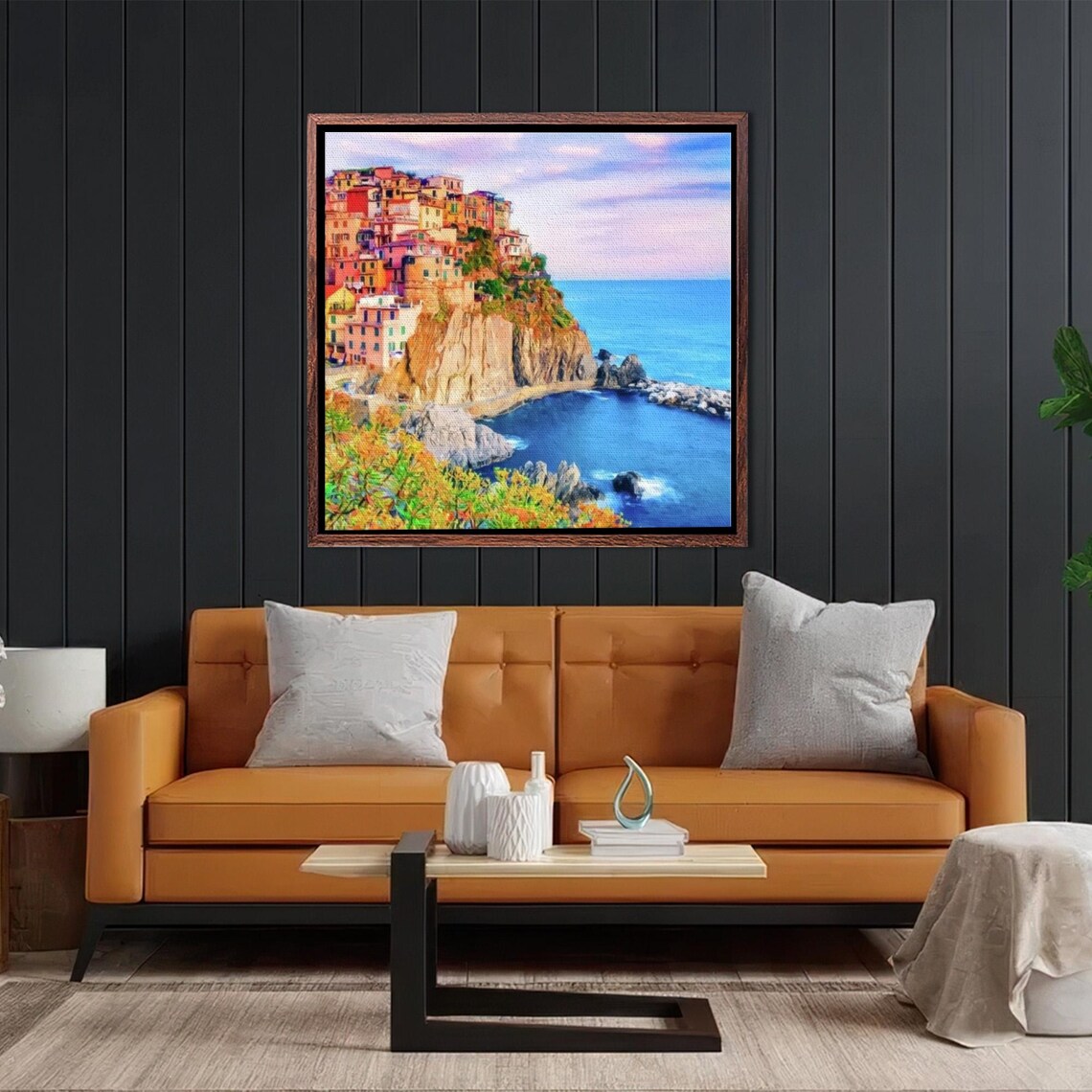 Manarola Cinque Terre Italy Colorful Cliffside Village Poster - Image 2