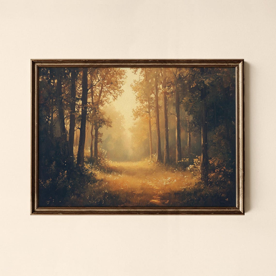 Vintage Forest Path Print Gallery Wall Art Collected Prints Cpl401