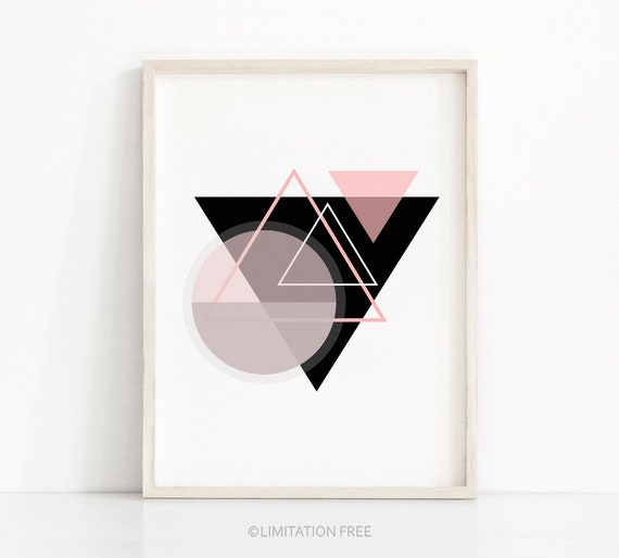 Print Instant Art Modern Wall Art Print Abstract Art Geometric Art Print Home Decor Print