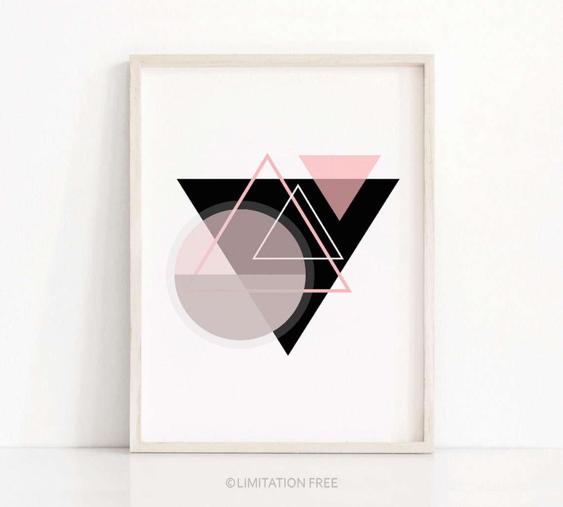 Print Instant Art Modern Wall Art Print Abstract Art Geometric Art Print Home Decor Print