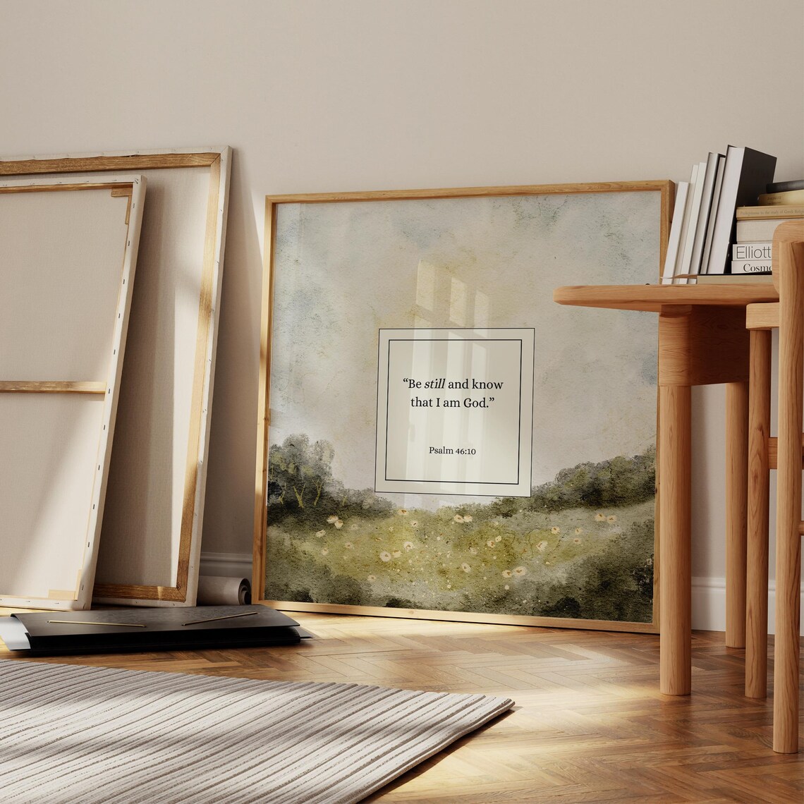 Be Still And Know That I Am God, Scripture Art - Image 3