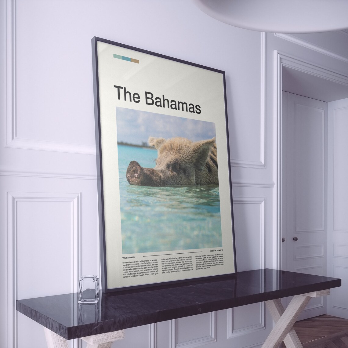 The Bahamas Print The Bahamas Poster The Bahamas Wall Art Caribbean Art Print The Bahamas Photo - Image 2