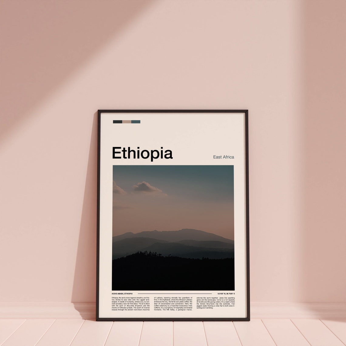 Ethiopia Print Ethiopia Poster Ethiopia Wall Art Ethiopia Art Print Ethiopia Photo Travel Poster Traveler Christmas Gift - Image 4