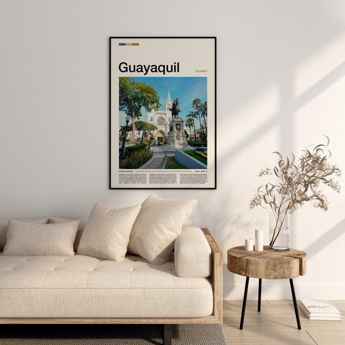 Guayaquil Ecuador Historic Park Cathedral Travel Photo Poster - Image 3