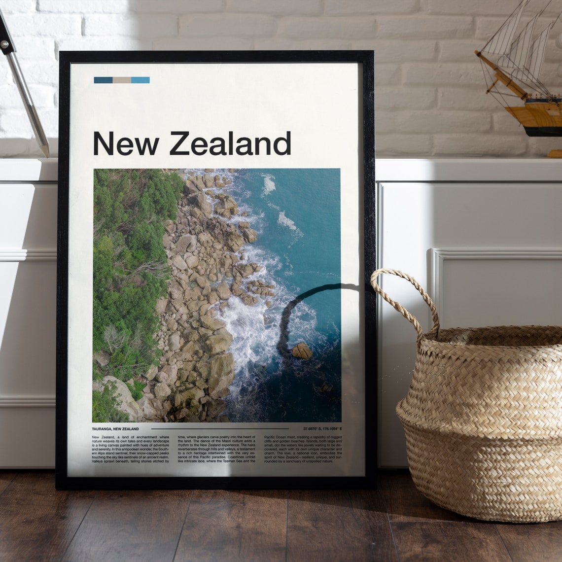 New Zealand Print New Zealand Poster New Zealand Wall Art New Zealand Art Print New Zealand Photo Traveler Gifts Travel Poster - Image 5