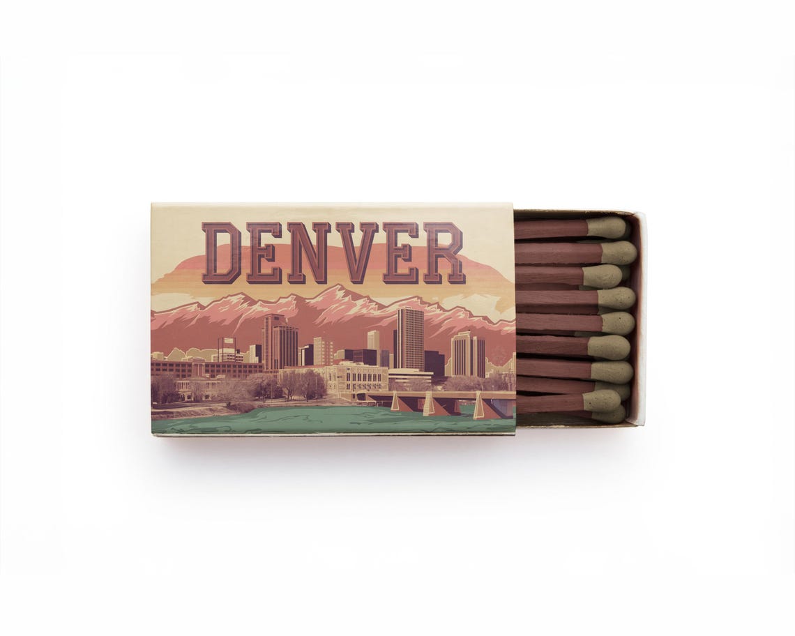 Custom Destination Matchbox Beach Palm Horizontal Art Poster - Image 4