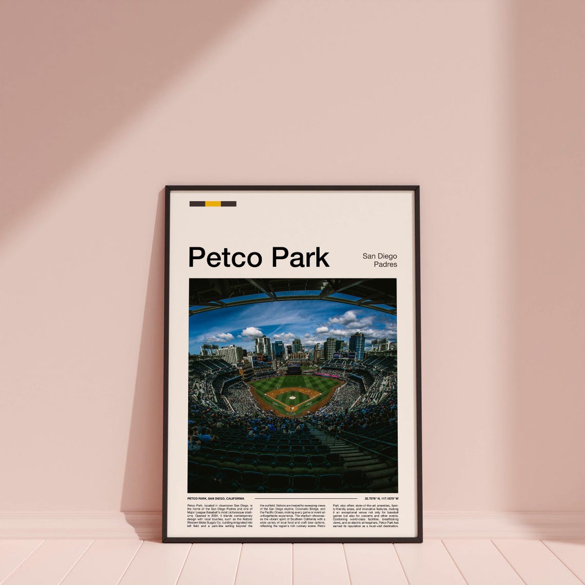 Petco Park San Diego Padres Baseball Stadium Interior View Poster - Image 4