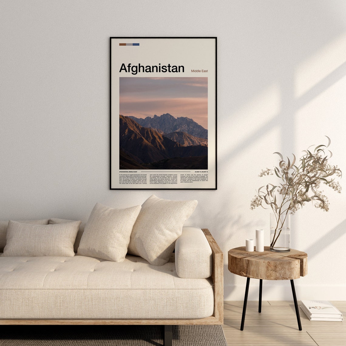 Afghanistan Print Afghanistan Poster Afghanistan Wall Art Afghanistan Art Print Afghanistan Photo Traveler Gifts Travel Poster - Image 3