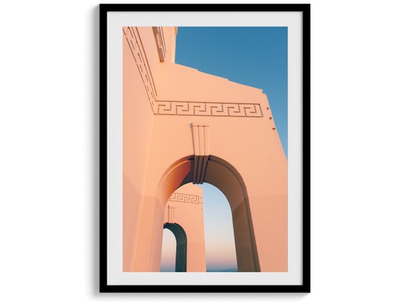 Los Angeles Architecture Fine Art Photography Print La Art Deco Wall Art Framed Or Unframed Griffith Observatory Poster For Home Decor