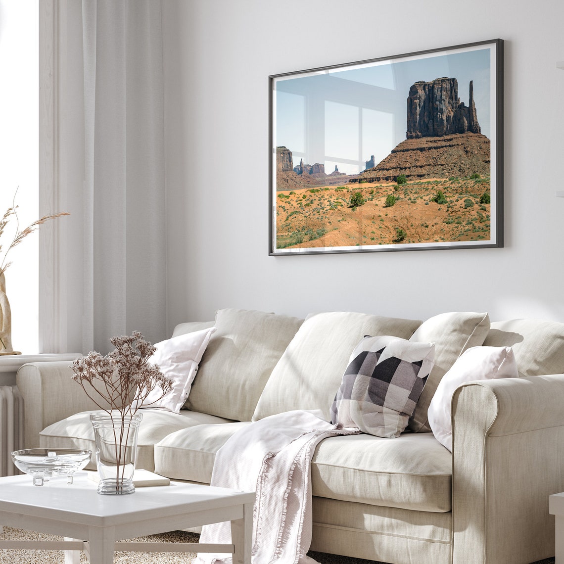 Monument Valley Utah Desert Buttes Red Sandstone Vista Poster - Image 4