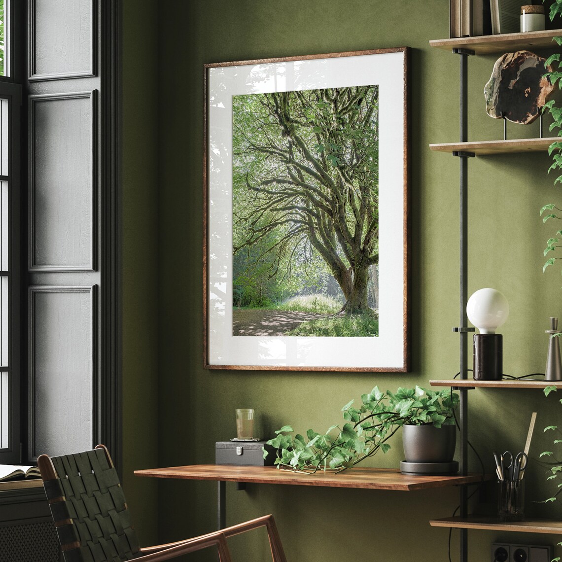Magical Tree Forest Photography Wall Art Print - Image 4